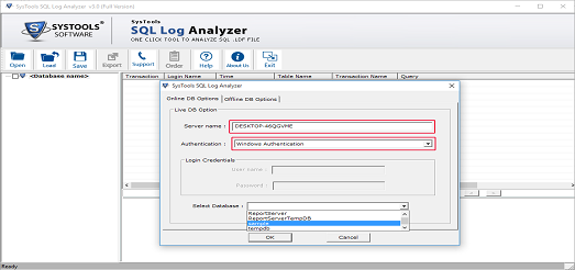 Live SQL Server Environment