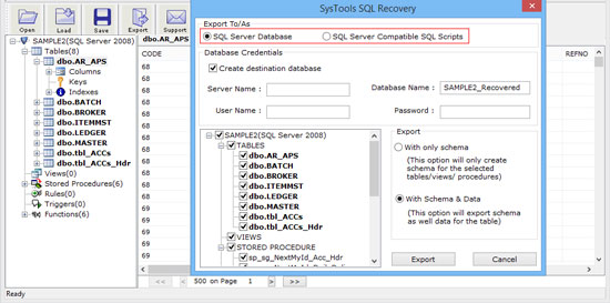 Recover Deleted Records In SQL Server: Row, Column and Table