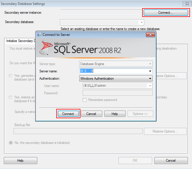 transaction SQL Server log shipping