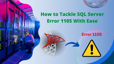 sql server error 1105