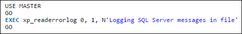 Error Log Location T-SQL