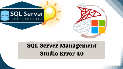 sql server error 40