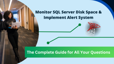monitor sql server disk space