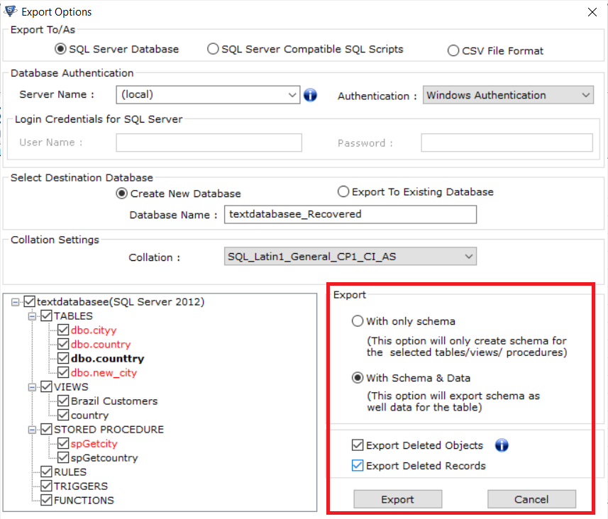 Attach MDF File Without LDF File