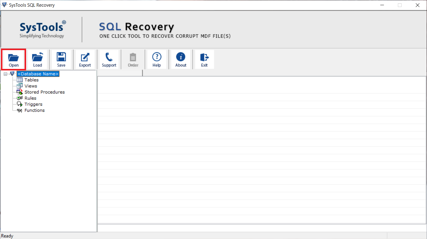Repair SQL Server database