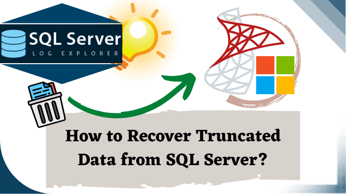 recover truncated data from sql