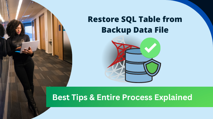 Restore SQL Table from Backup