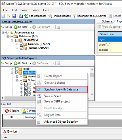 synchronize-with-database