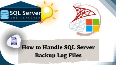 handle sql server backup log