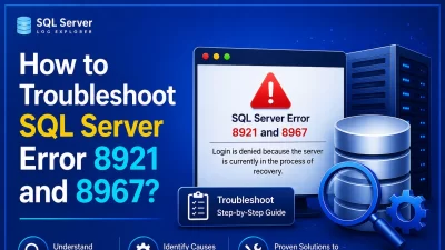 sql server error 8921 - 8967